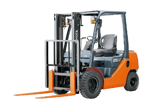 TOYOTA 8FG Material Handler with 0-50 HP Range & Has Material Handler Type